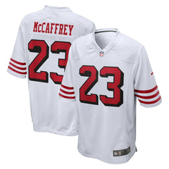 Nike Christian McCaffrey San Francisco 49ers Game Jersey White
