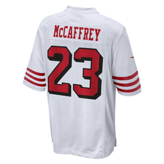 Nike Christian McCaffrey San Francisco 49ers Game Jersey White