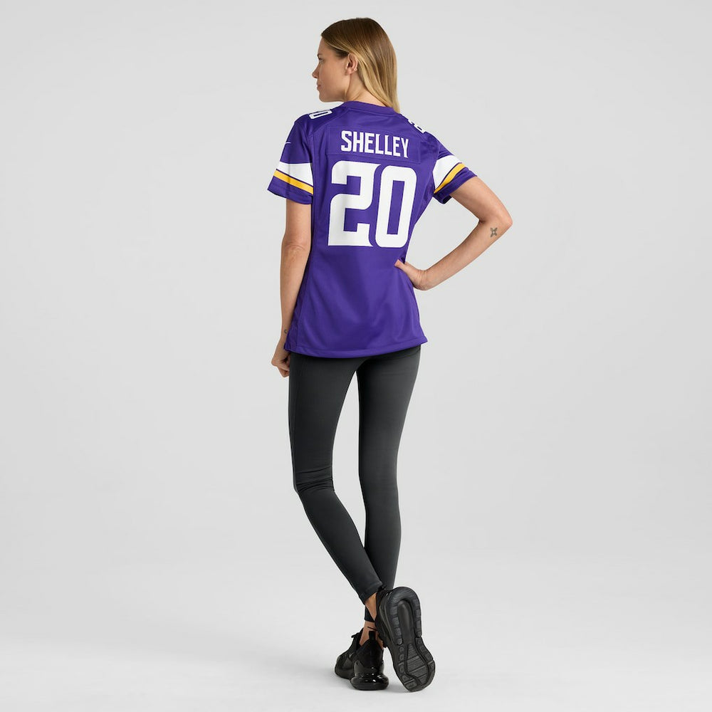 Nike Duke Shelley Minnesota Vikings Women's Home Game Player Jersey Purple