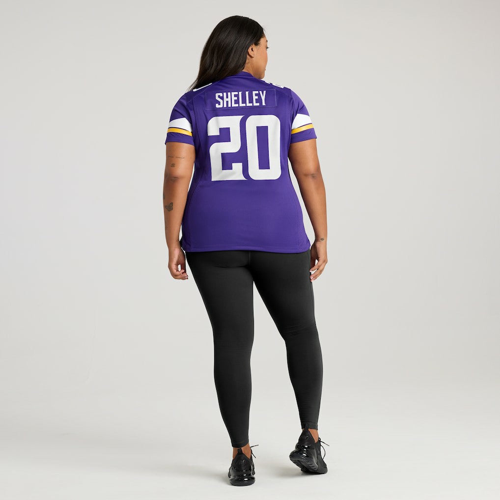Nike Duke Shelley Minnesota Vikings Women's Home Game Player Jersey Purple