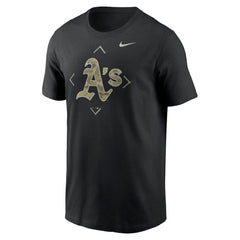 Athletics Nike Camo Logo T-Shirt - Black - Nike Sale