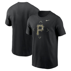 Pittsburgh Pirates Nike Camo Logo T-Shirt - Black - Nike Online