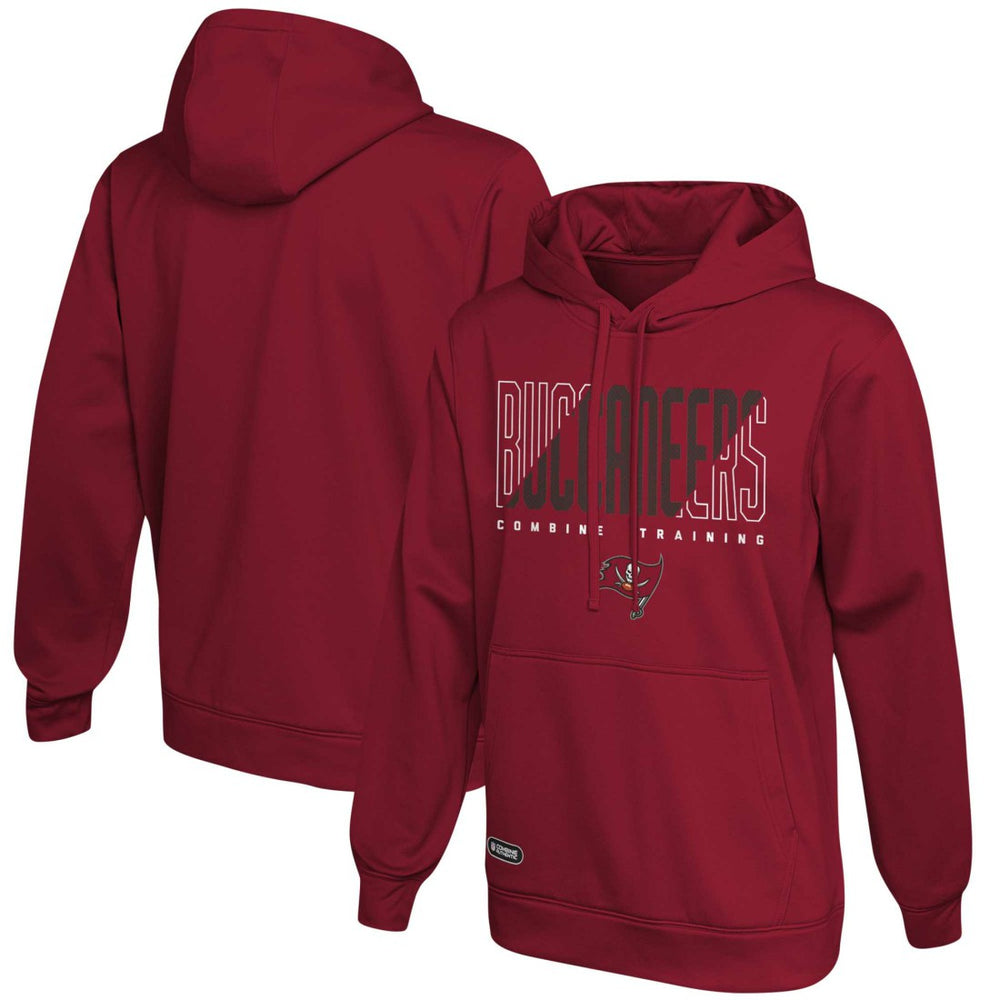 Tampa Bay Buccaneers Backfield Combine Authentic Pullover Hoodie Red