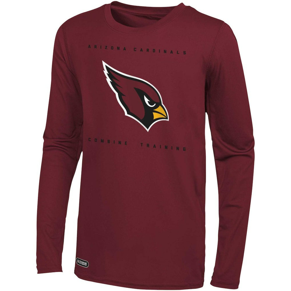 Arizona Cardinals Side Drill Long Sleeve T-Shirt Cardinal