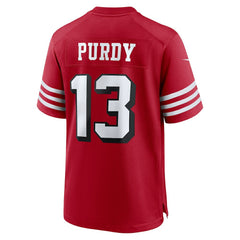 Nike Brock Purdy San Francisco 49ers Alternate Game Player Jersey Scarlet