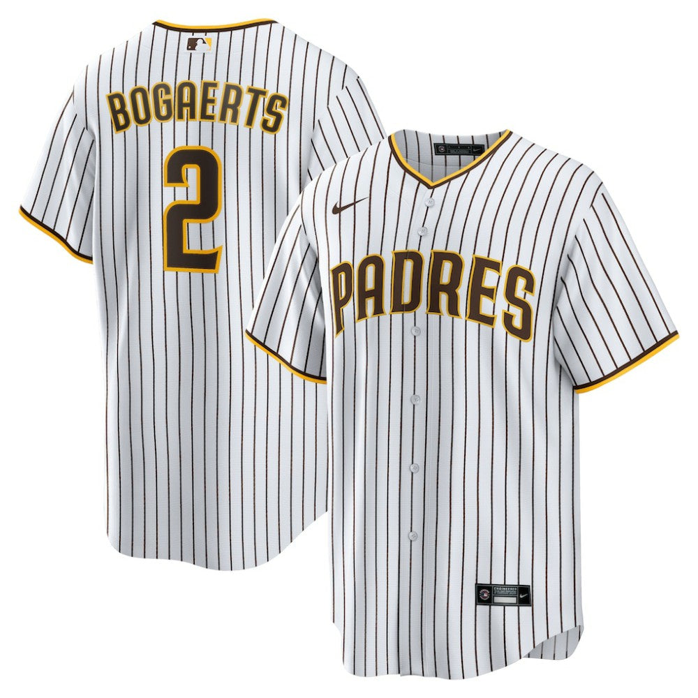 Xander Bogaerts San Diego Padres Nike Home Official Replica Player Jersey - White/Brown - Nike Lifestyle