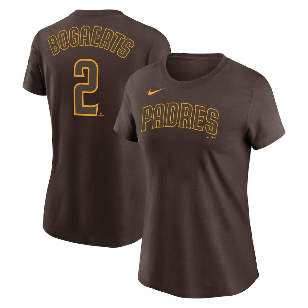 Xander Bogaerts San Diego Padres Nike Women's Name & Number T-Shirt - Brown - Nike Discount