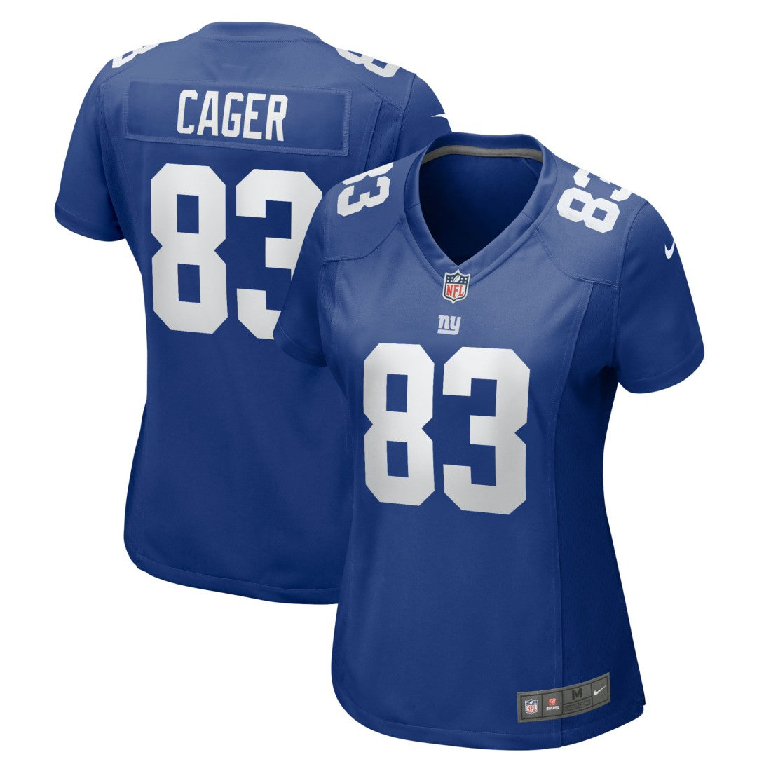 Nike Lawrence Cager New York Giants Women's Home Game Player Jersey Royal