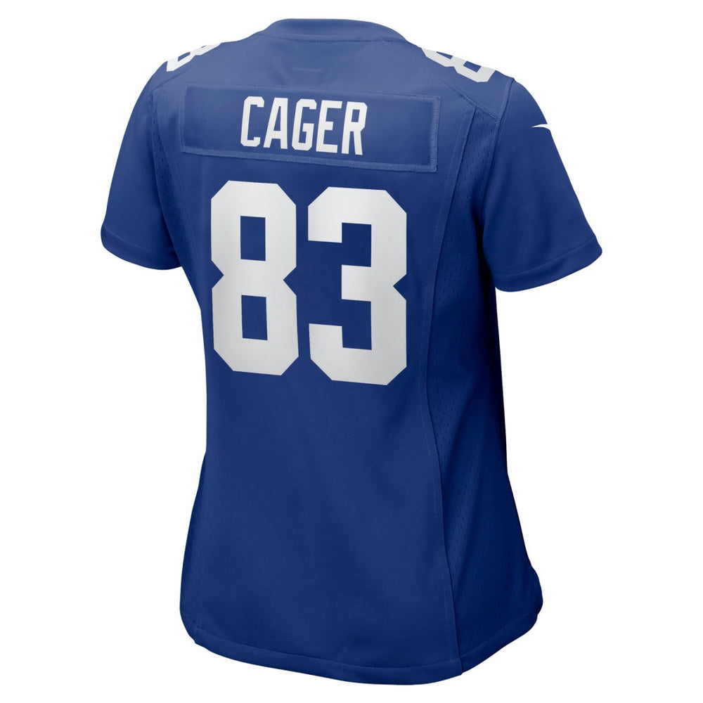 Nike Lawrence Cager New York Giants Women's Home Game Player Jersey Royal