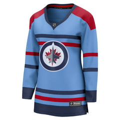 Winnipeg Jets Fanatics Women's Alternate Anniversary Breakaway Jersey - Light Blue - NHL 5278034