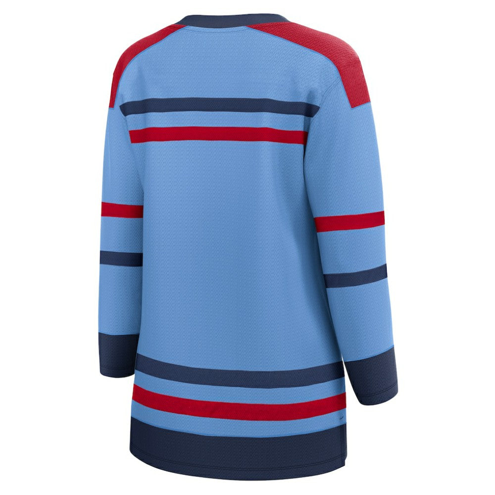 Winnipeg Jets Fanatics Women's Alternate Anniversary Breakaway Jersey - Light Blue - NHL 5278034