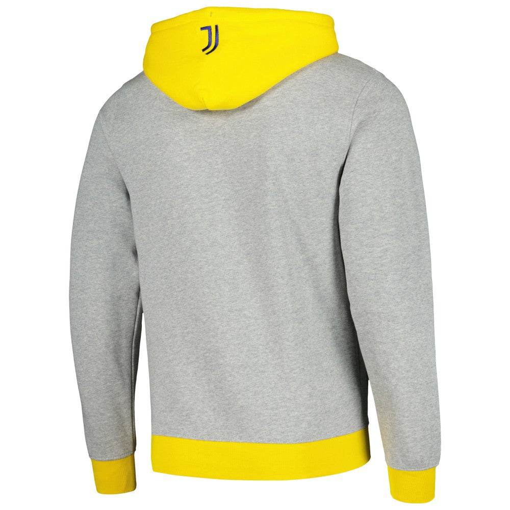Juventus Lifestyle Pullover Hoodie Heather Gray