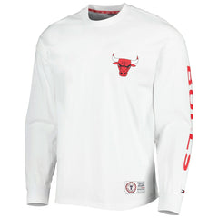 Chicago Bulls Tommy Jeans Matthew 2-In-1 T-Shirt & Hoodie Combo Set Red/White