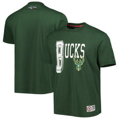 Milwaukee Bucks Tommy Jeans Mel Varsity T-Shirt Hunter Green