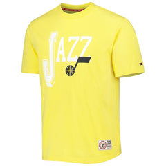 Utah Jazz Tommy Jeans Mel Varsity T-Shirt Gold