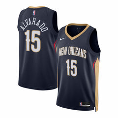 Jose Alvarado New Orleans Pelicans Unisex Swingman Jersey Icon Edition Navy | Nike for sale