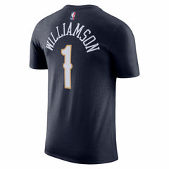Zion Williamson New Orleans Pelicans Icon 2022/23 Name & Number T-Shirt Navy | Nike online