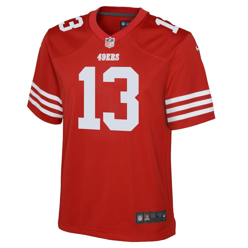 Nike Brock Purdy San Francisco 49ers Youth Game Jersey Scarlet