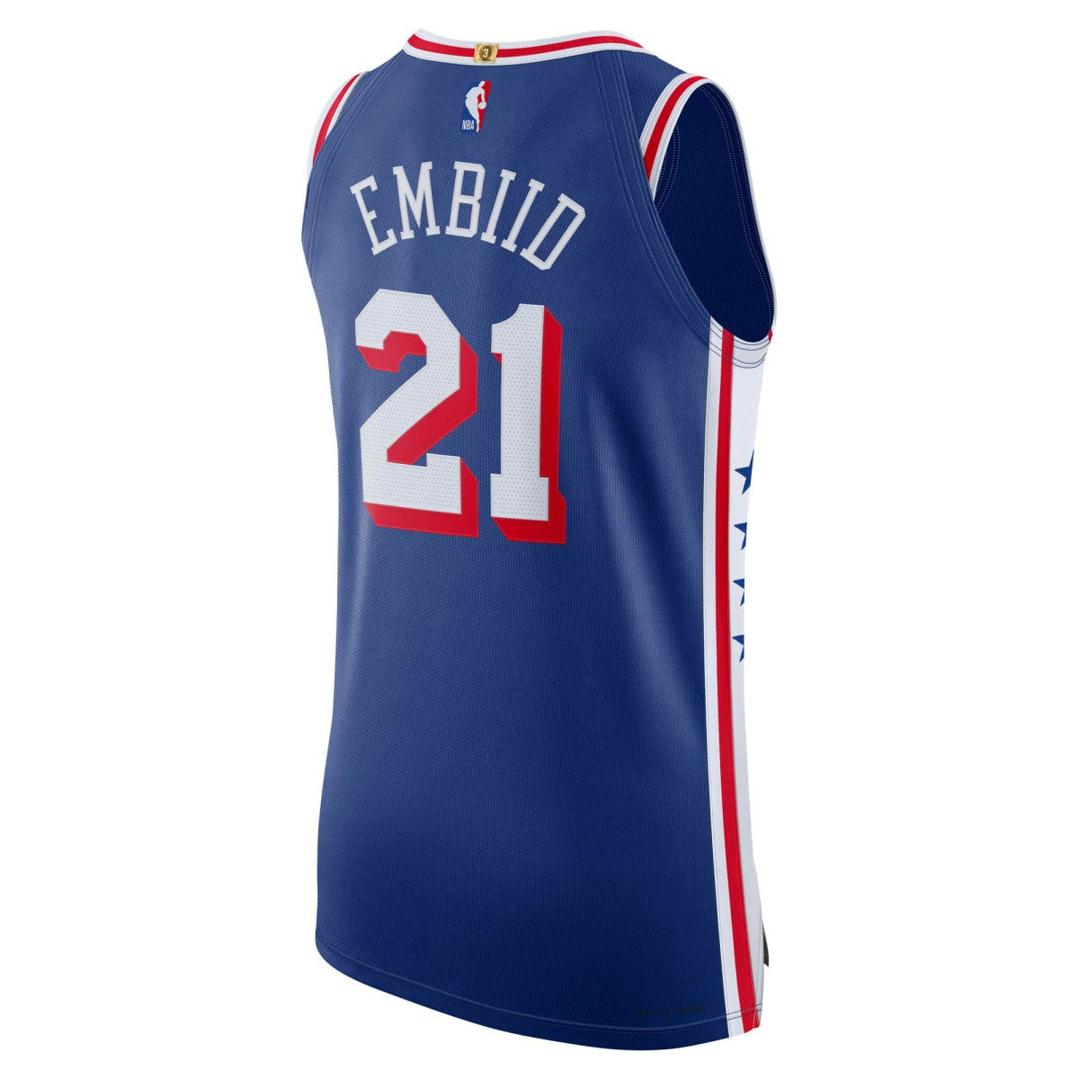 Joel Embiid Philadelphia 76ers Authentic Jersey Icon Edition Royal | Nike Lifestyle