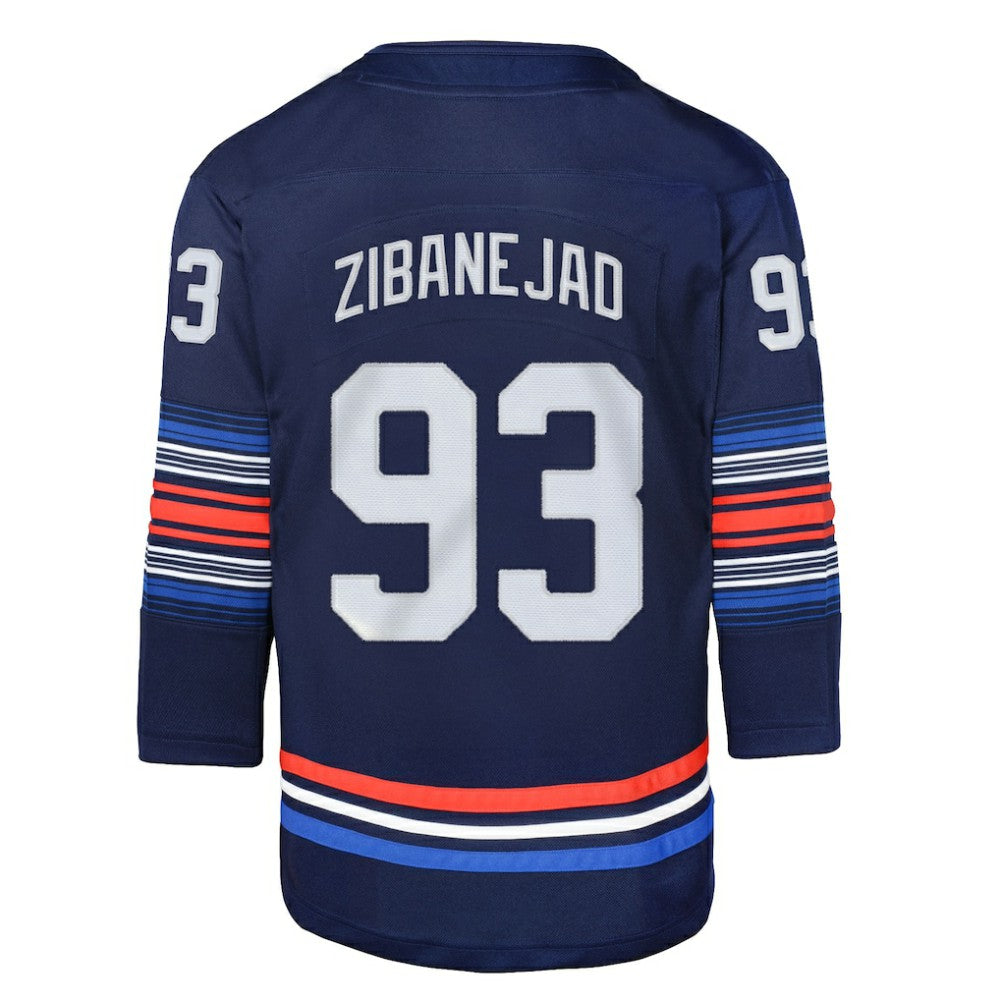 Mika Zibanejad New York Rangers Youth Alternate Premier Player Jersey - Navy - NHL 5280890