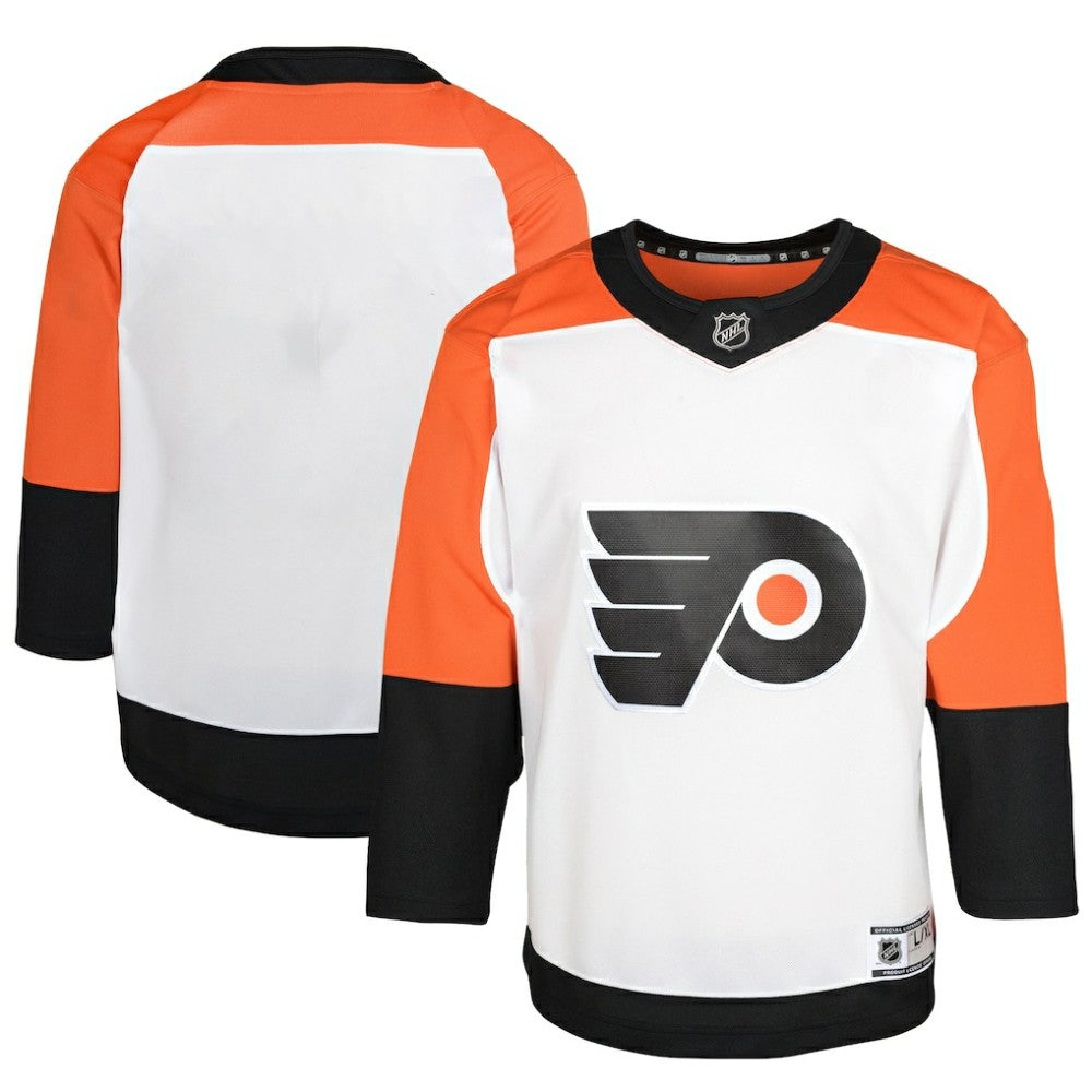 Philadelphia Flyers Youth Away Premier Jersey - White - NHL 5281057