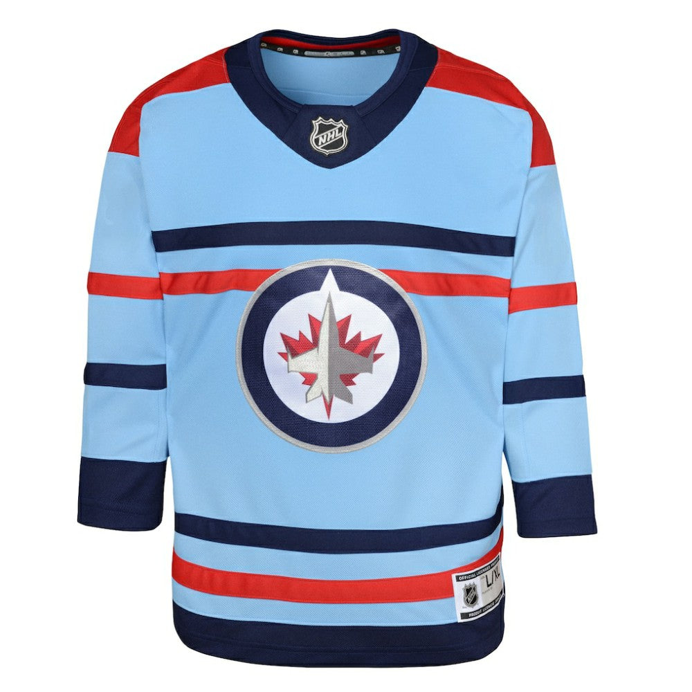 Winnipeg Jets Youth Anniversary Premier Jersey - Light Blue - NHL 5281061