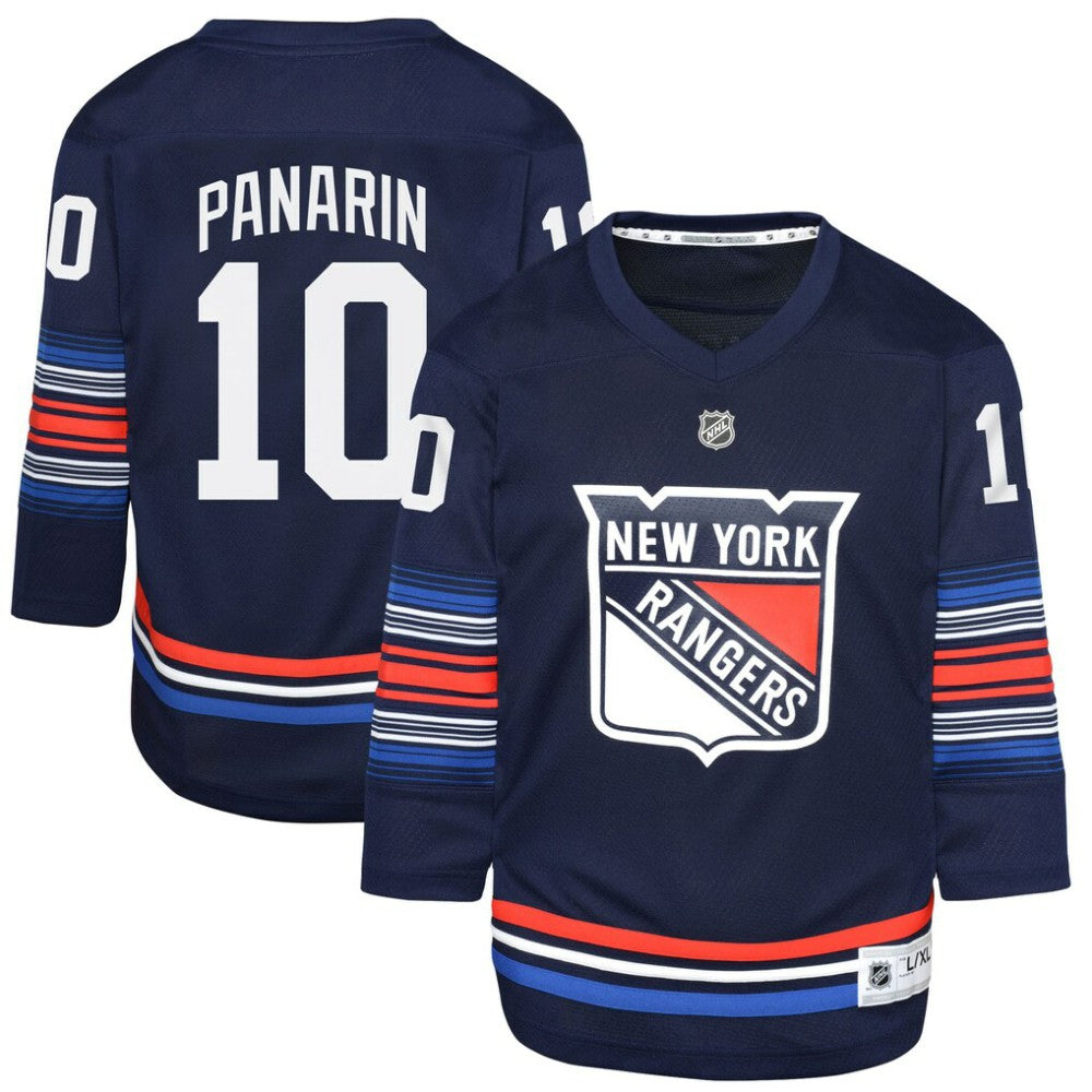 Artemi Panarin New York Rangers Youth Alternate Replica Player Jersey - Navy - NHL 5281209