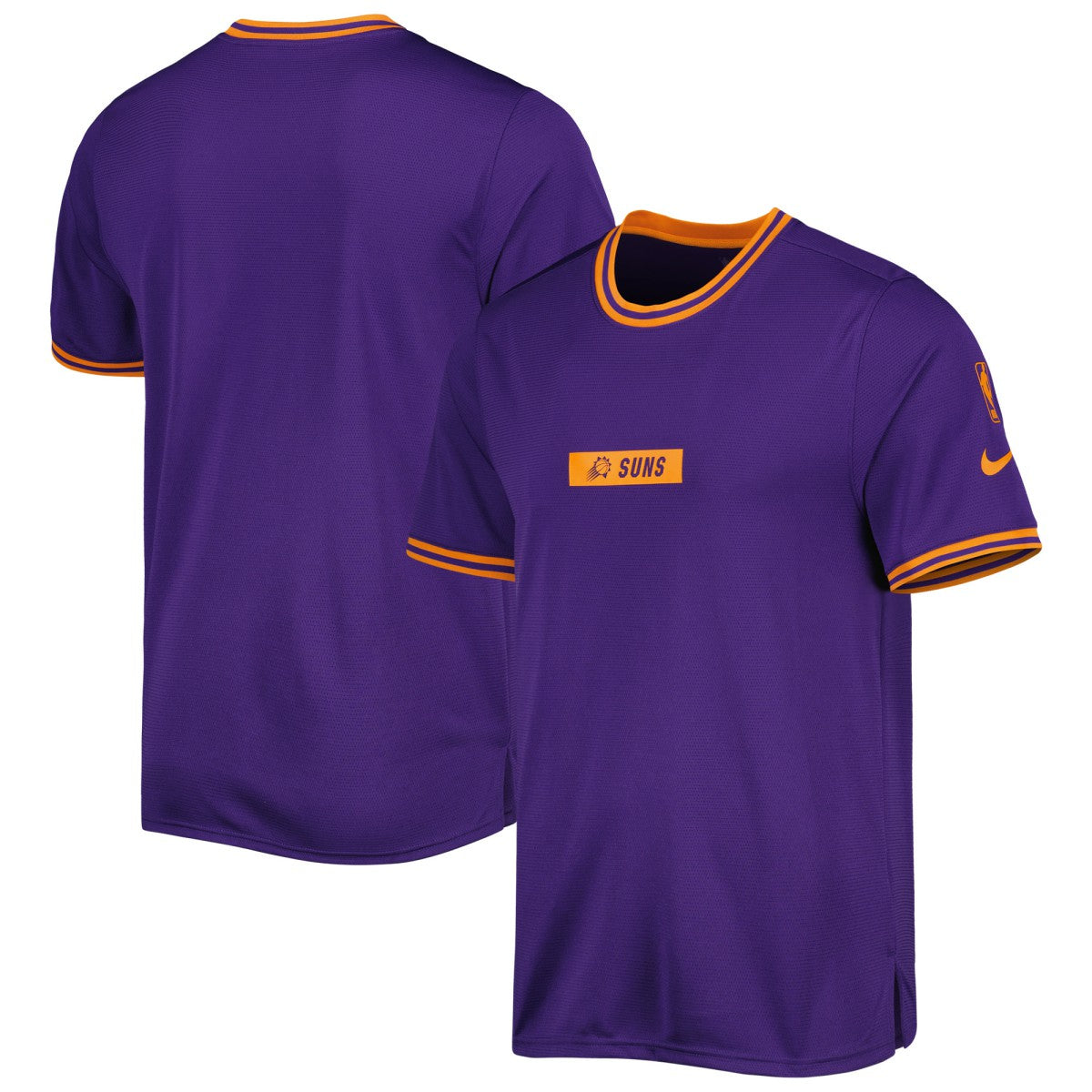 Phoenix Suns Courtside DNA Performance T-Shirt Purple | Nike Near Me