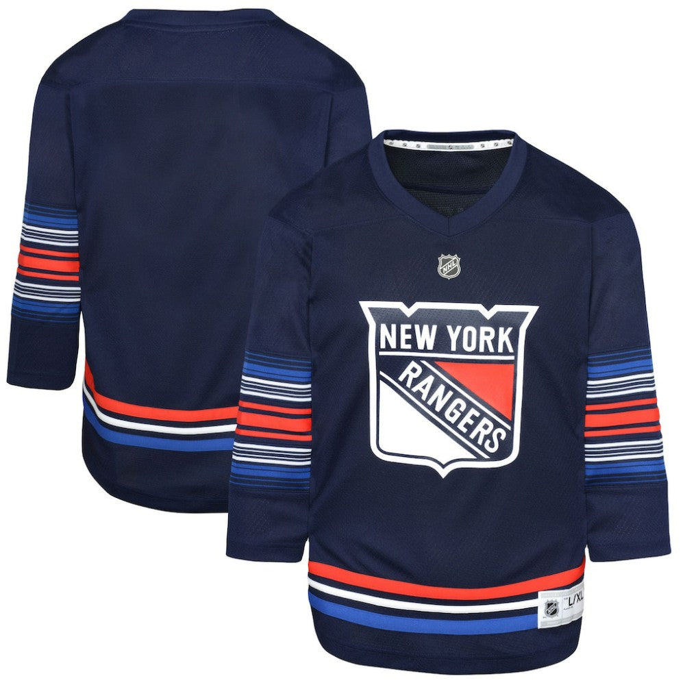 New York Rangers Youth Alternate Replica Jersey - Navy - NHL 5281552