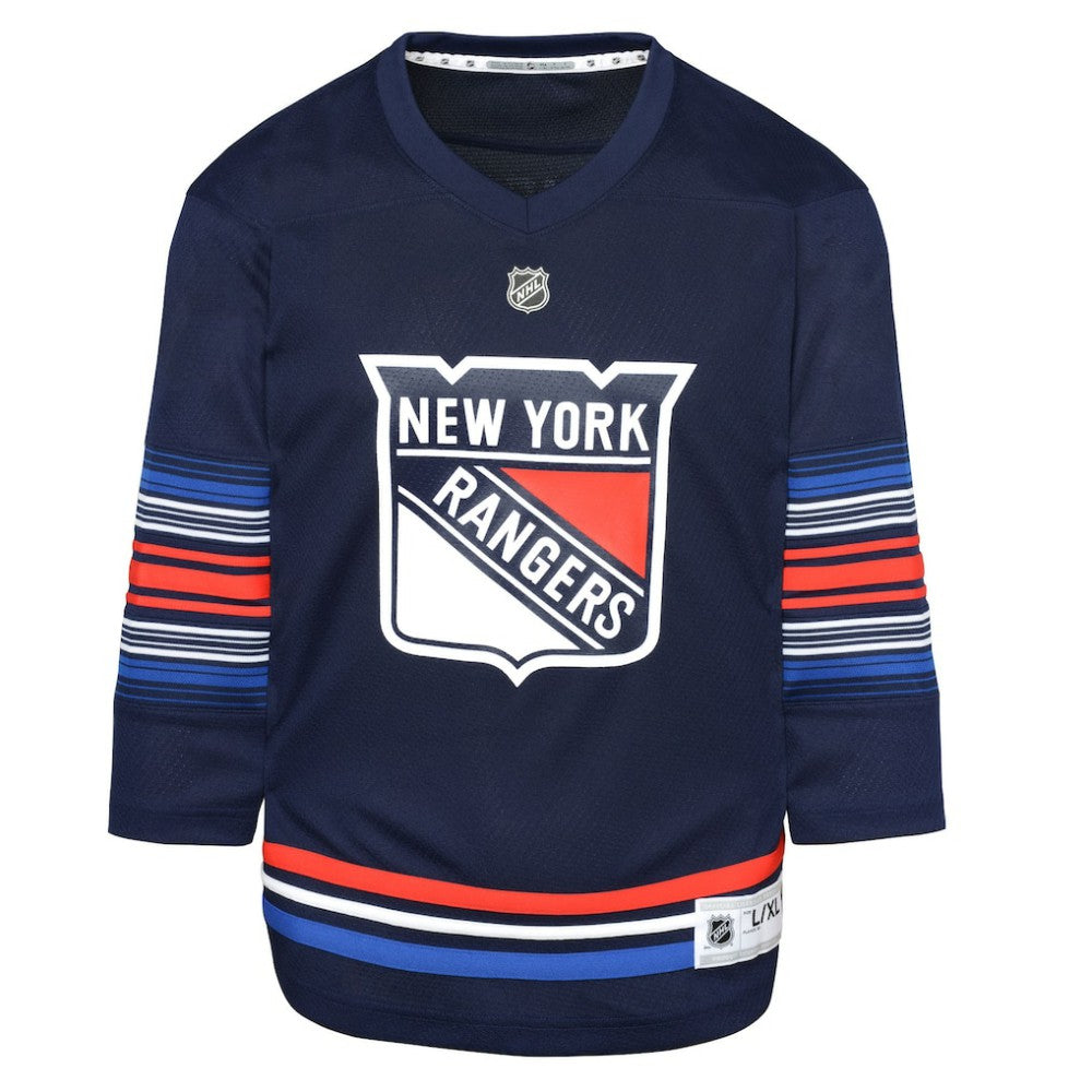 New York Rangers Youth Alternate Replica Jersey - Navy - NHL 5281552