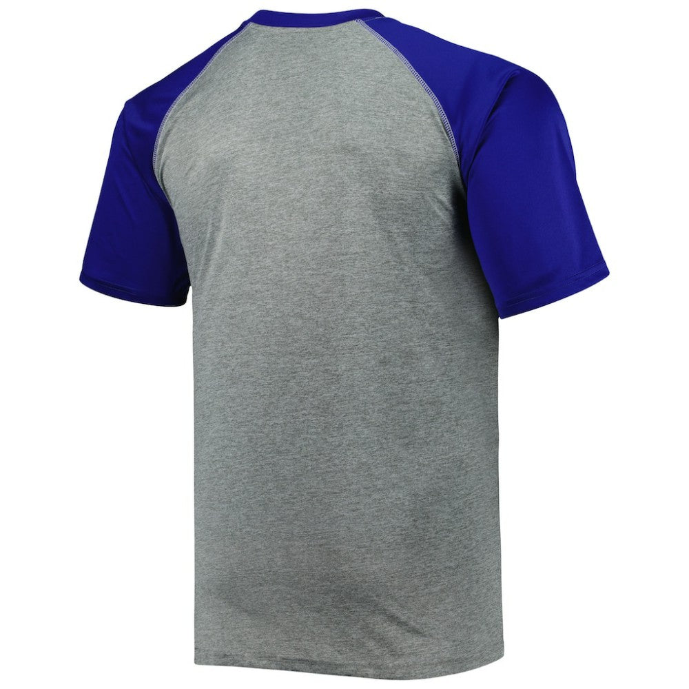 Tampa Bay Lightning Big & Tall Logo Raglan T-Shirt - Heather Gray - NHL 5281598
