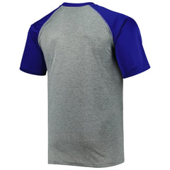 Tampa Bay Lightning Big & Tall Logo Raglan T-Shirt - Heather Gray - NHL 5281598