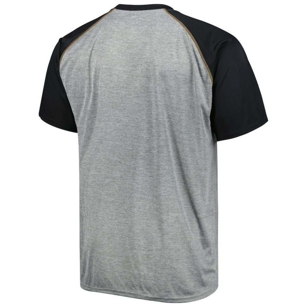 Vegas Golden Knights Big & Tall Logo Raglan T-Shirt - Heather Gray - NHL 5281599