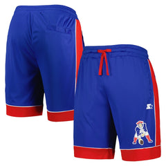 New England Patriots Starter Throwback Fan Favorite Shorts Navy