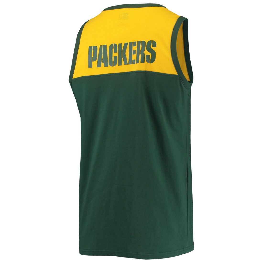 Green Bay Packers Starter Logo Touchdown Fashion Tank Top Green/Gold