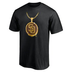 San Diego Padres Team Swagg Chain T-Shirt - Black - MLB Sale