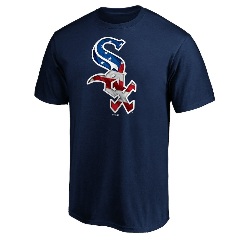 Chicago White Sox Team Banner Wave T-Shirt - Navy - MLB on Sale