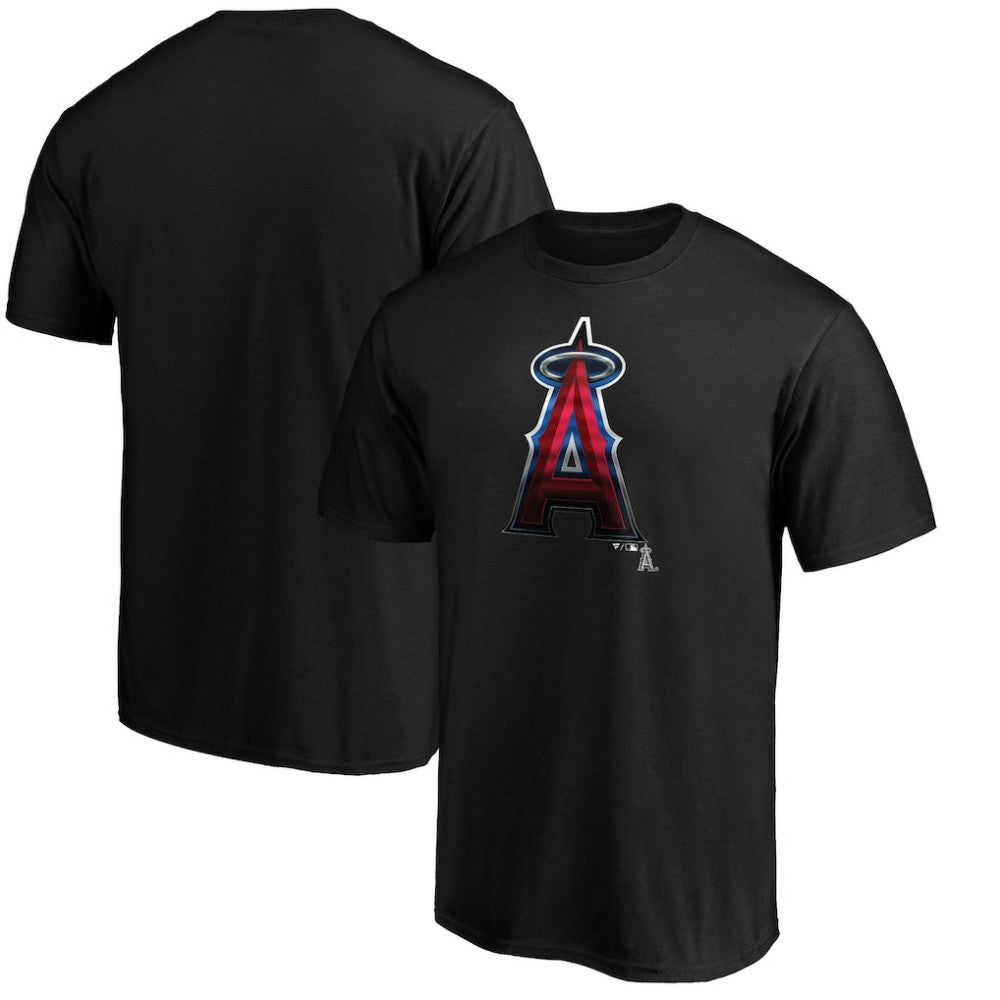 Los Angeles Angels Team Midnight Mascot T-Shirt - Black - MLB Online