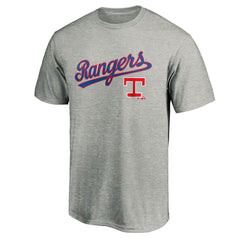 Texas Rangers Team Wahconah T-Shirt - Heather Gray - MLB on Sale