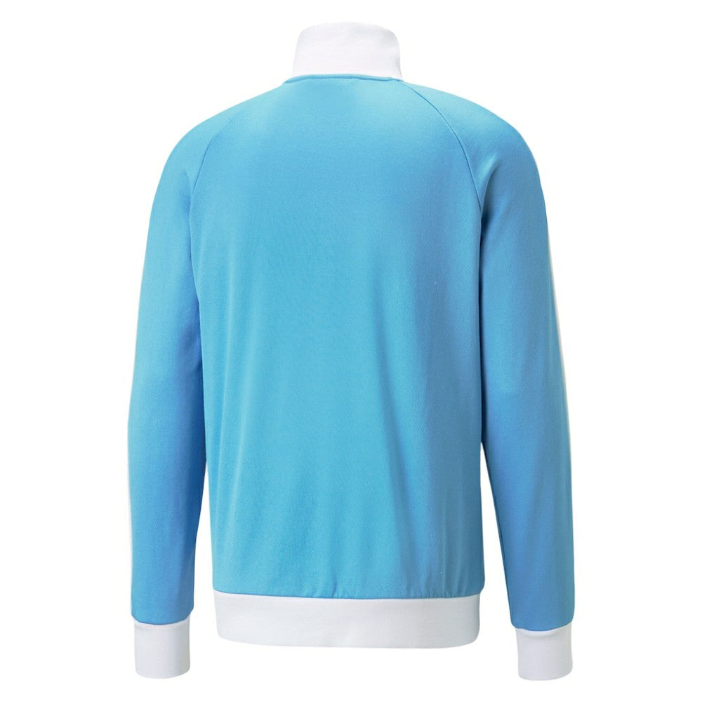 Manchester City ftblHeritage T7 Raglan Full-Zip Track Jacket Sky Blue - Puma for sale