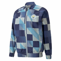 Manchester City 2022/23 Pre-Match Full-Zip Jacket Navy/Gray - Puma