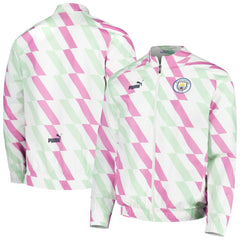 Manchester City 2022/23 Pre-Match Full-Zip Jacket White - Puma