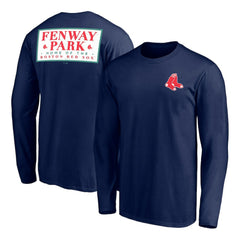 Boston Red Sox Team Hometown Collection Fenway Faithful Long Sleeve T-Shirt - Navy - MLB Online