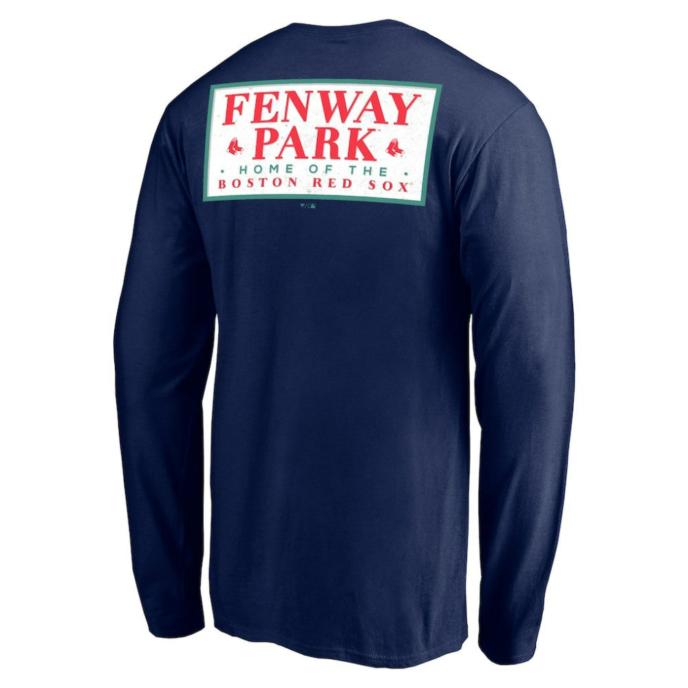 Boston Red Sox Team Hometown Collection Fenway Faithful Long Sleeve T-Shirt - Navy - MLB Online