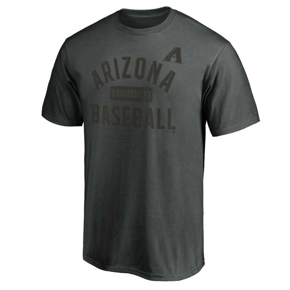 Arizona Diamondbacks Team Primary Pill T-Shirt - Charcoal - MLB Discount