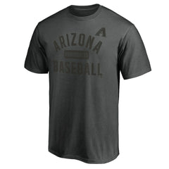 Arizona Diamondbacks Team Primary Pill T-Shirt - Charcoal - MLB Discount