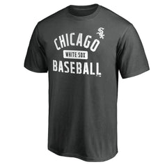 Chicago White Sox Team Primary Pill T-Shirt - Charcoal - MLB Online