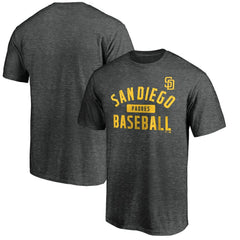 San Diego Padres Team Primary Pill T-Shirt - Charcoal - MLB Lifestyle