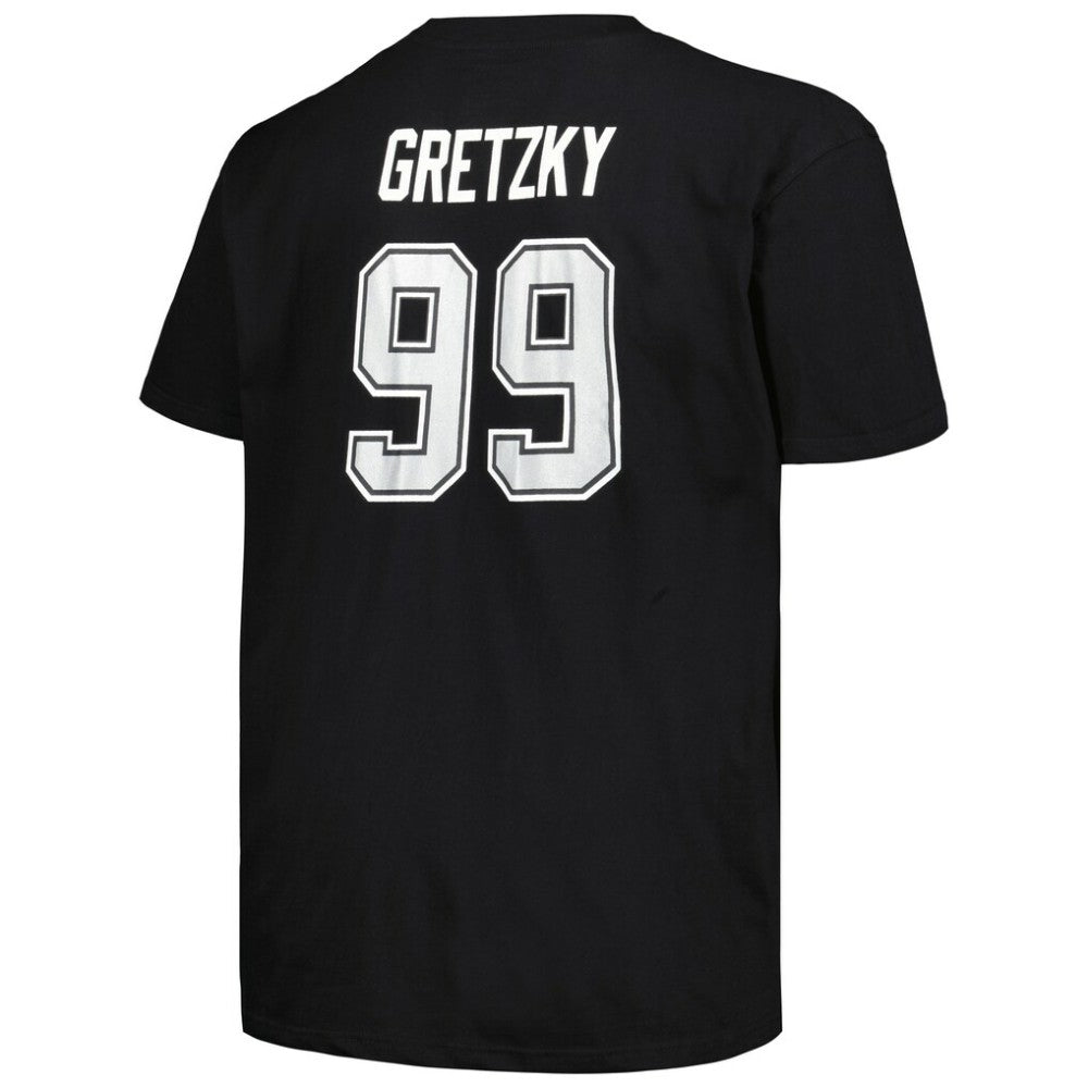 Wayne Gretzky Los Angeles Kings Mitchell & Ness Big & Tall Name & Number T-Shirt - Black - NHL 5283192