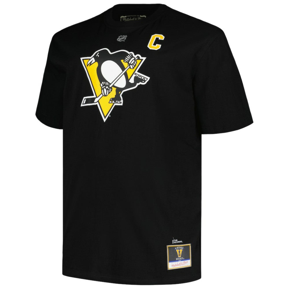 Mario Lemieux Pittsburgh Penguins Mitchell & Ness Big & Tall Name & Number T-Shirt - Black - NHL 5283193